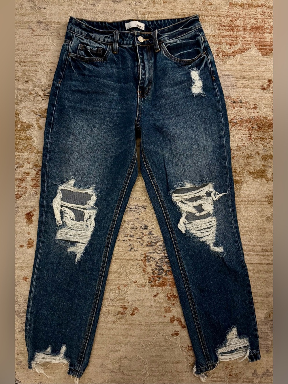 Vervet Straight Crop Jeans